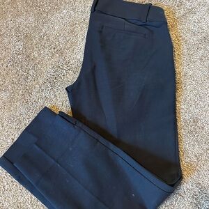 Black crop pant